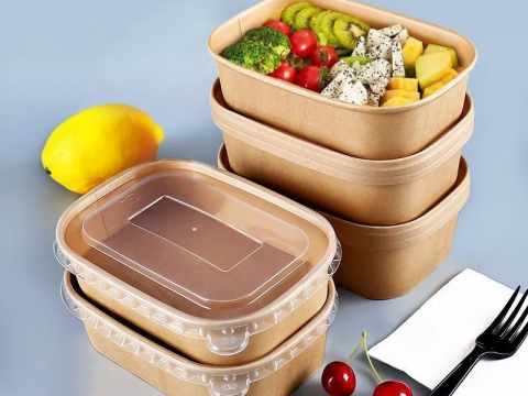 Lựa chọn hộp giấy chữ nhật hay hộp giấy tròn đựng thức ăn cho cửa hàng