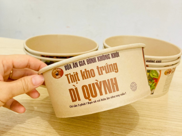 Hộp Giấy Đựng Thức Ăn Nóng Kín Nước